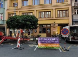 Vysokotlaké čištění, zahubení mikroorganismů, hydrofobní ochrana Hotel Staré časy Pardubice
