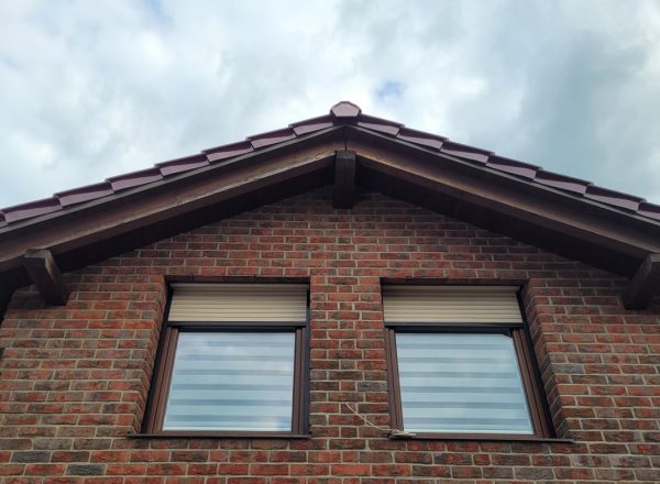 Broušení krovu a čištění dlažby u rodinného domu Pardubice
