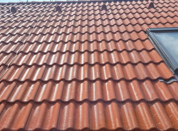 Čištění střechy a hydrofobní ochrana Němčice