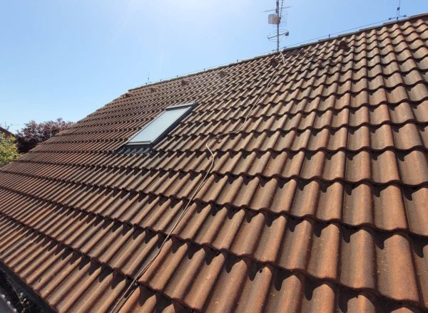 Čištění střechy a hydrofobní ochrana Němčice