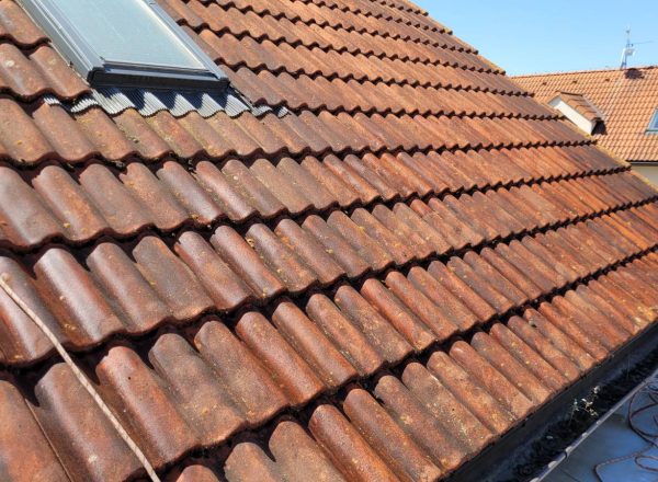 Čištění střechy a hydrofobní ochrana Němčice