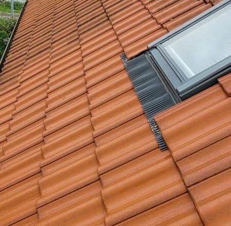 Čištění střechy a hydrofobní ochrana Němčice