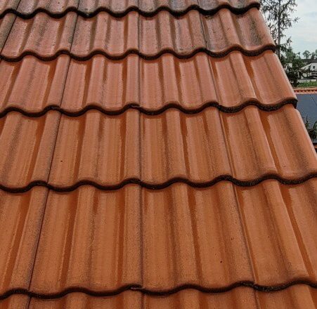 Čištění střechy a hydrofobní ochrana Němčice