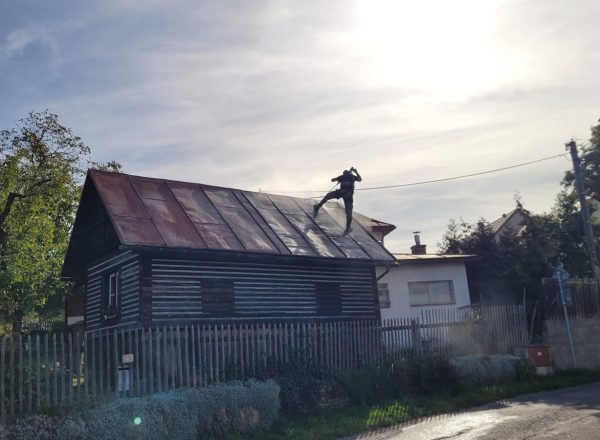 Nátěr plechové střechy Jankovice Chrudim