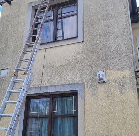 Tlakové mytí, zahubení mikroorganismů, preventivní nátěr fasády Pardubice