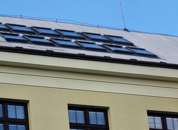 Výškové práce škola Slatiňany