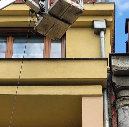 Vysokotlaké čištění, zahubení mikroorganismů, hydrofobní ochrana Hotel Staré časy Pardubice