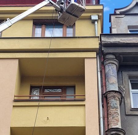 Vysokotlaké čištění, zahubení mikroorganismů, hydrofobní ochrana Hotel Staré časy Pardubice
