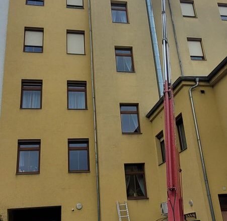 Vysokotlaké čištění, zahubení mikroorganismů, hydrofobní ochrana Hotel Staré časy Pardubice